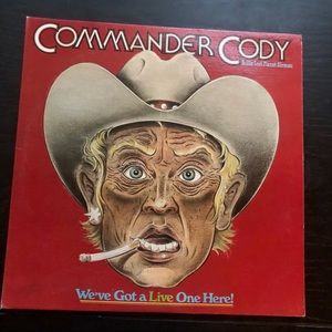 Commander Cody LP vinyl
